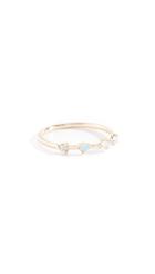 Wwake 14k Four Step Ring