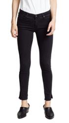 Ag Ankle Skinny Jeans With Slits