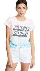 Pam Gela Dare To Dream Logo Tie Dye Tee