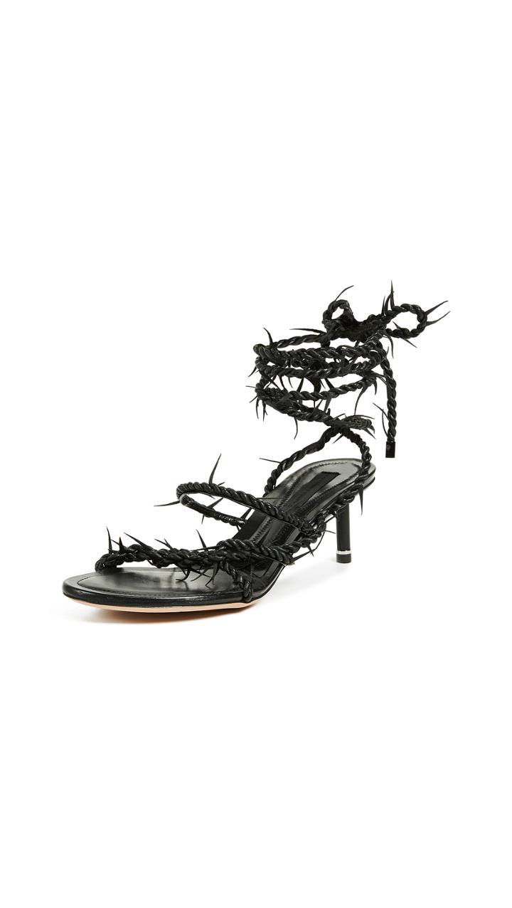 Alexander Wang Kiki Mid Heel Sandals