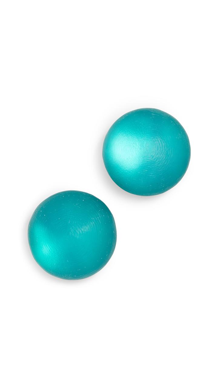 Alexis Bittar Medium Dome Clip On Earrings