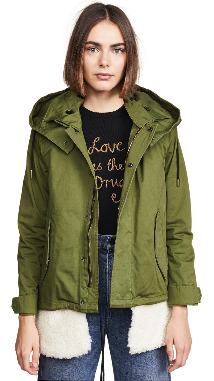 Doma Shearling Lined Parka