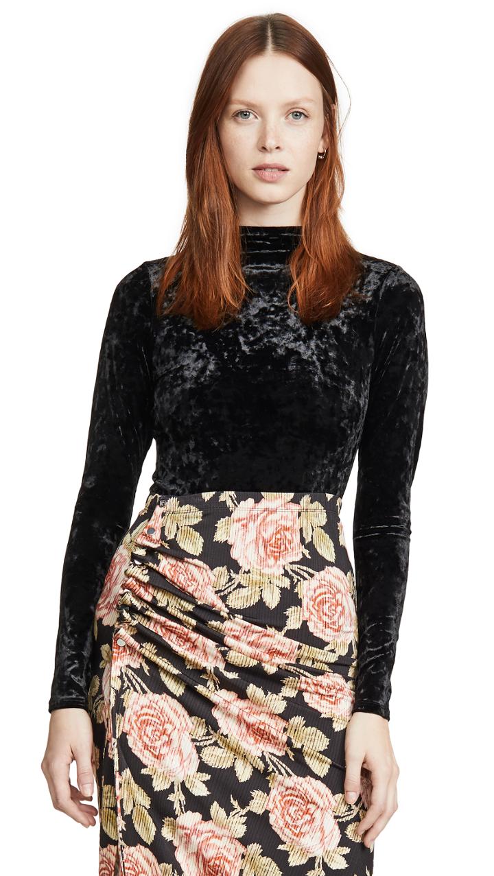 Good American Turtleneck Bodysuit