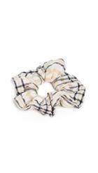 Ganni Searsucker Scrunchie