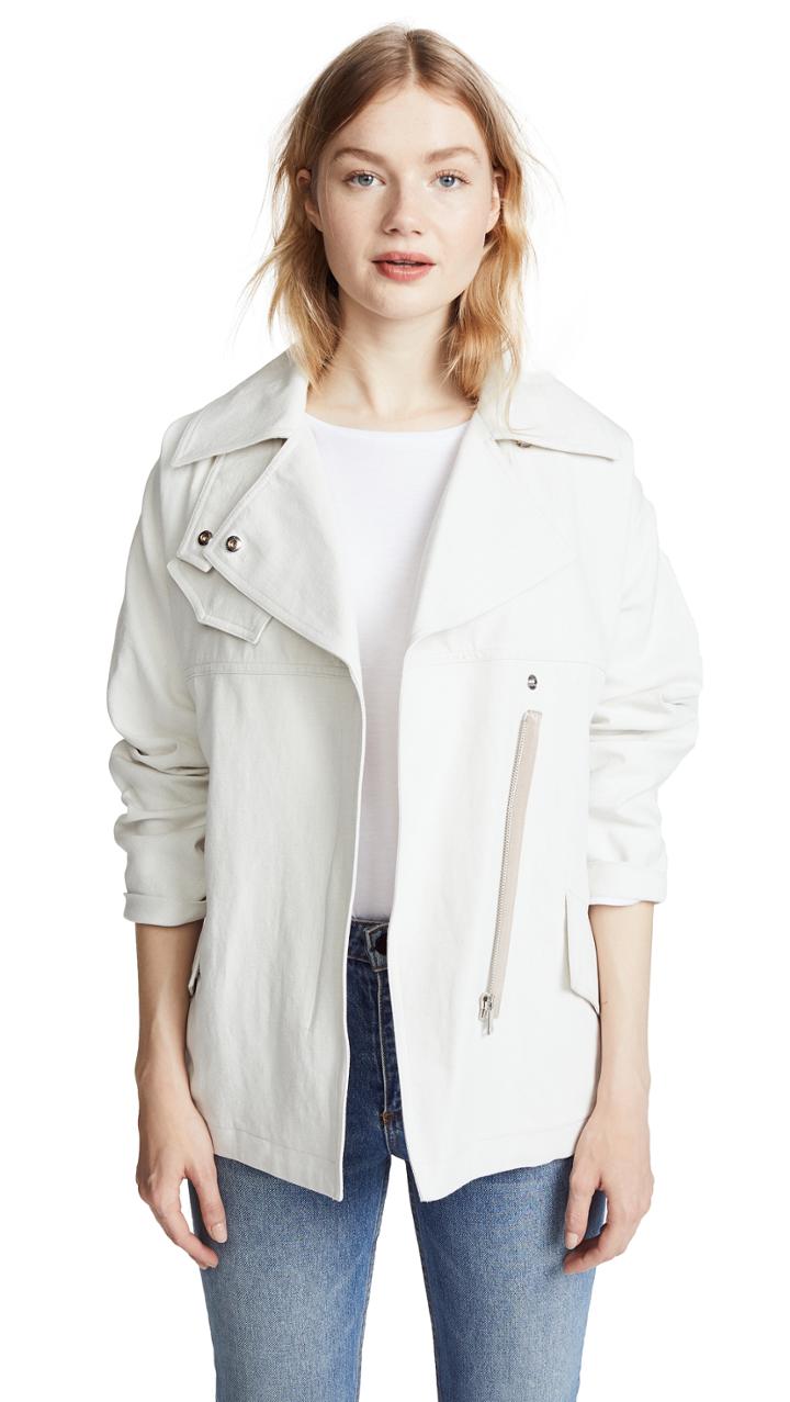 Belstaff Clonmore Cotton Linen Jacket
