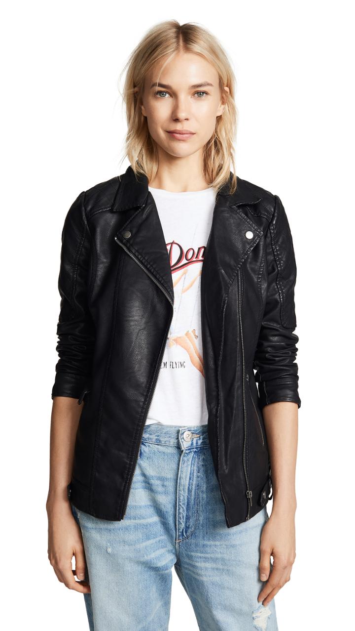 Bb Dakota Jack By Bb Dakota Can T Be Tamed Vegan Leather Moto Jacket