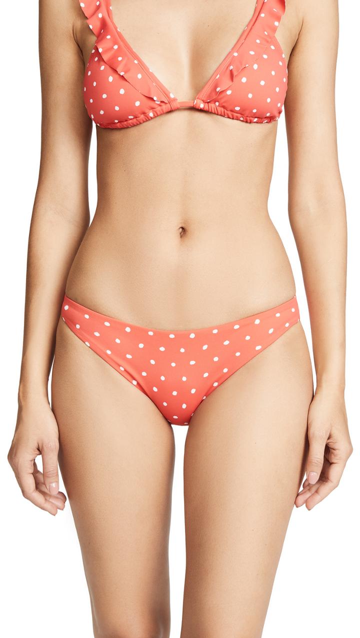 Eberjey Polka Grayson Bikini Top