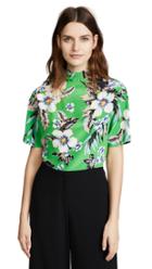 Diane Von Furstenberg Floral Shirtdress