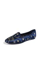 Tory Burch Olympia Embroidered Loafers
