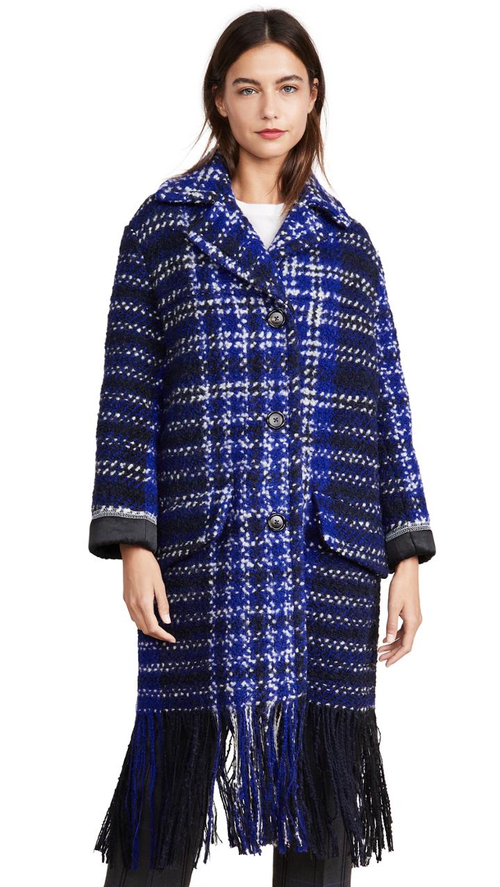 Marni Plaid Coat