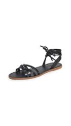 Madewell The Boardwalk Woven Lace Up Sandals