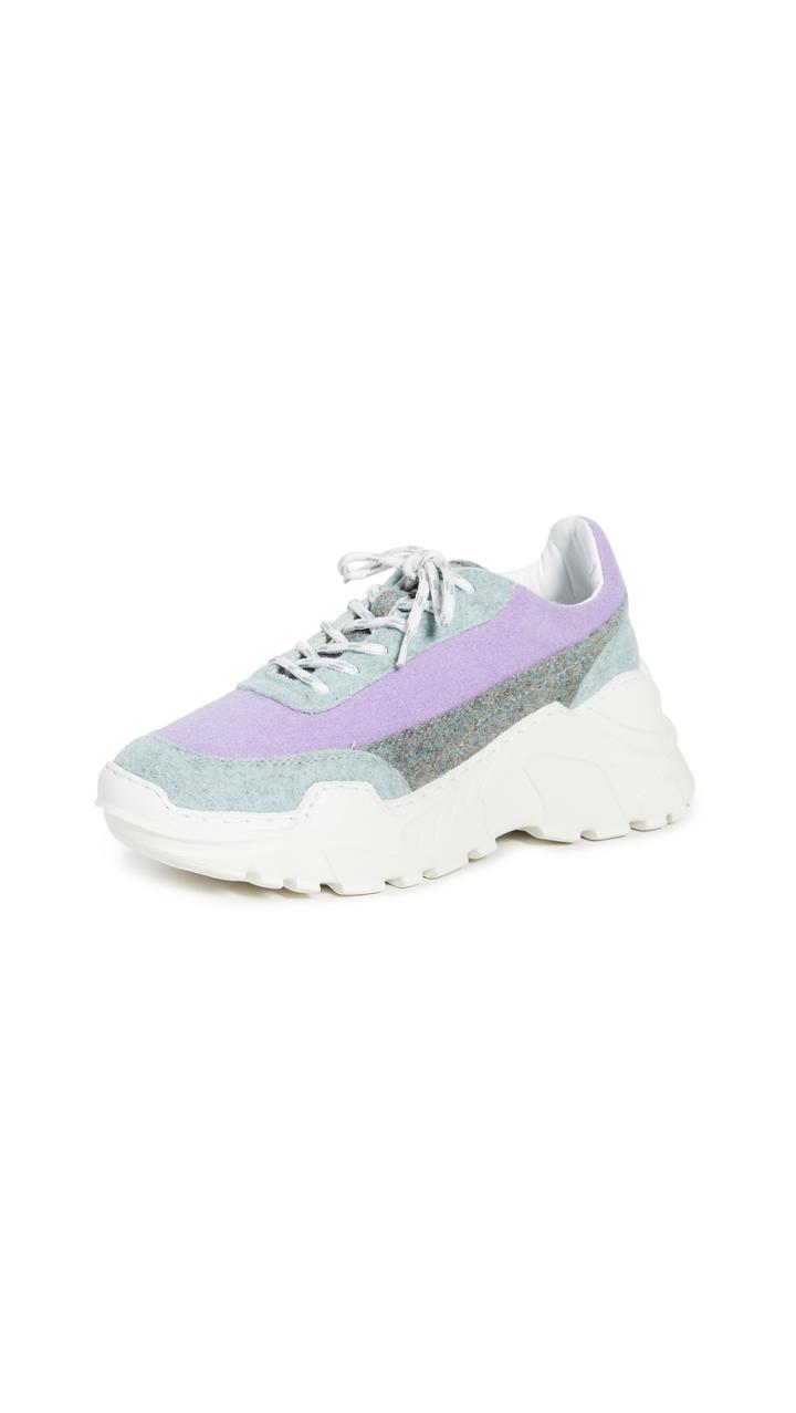 Joshua Sanders Zenith Felt Donna Sneakers