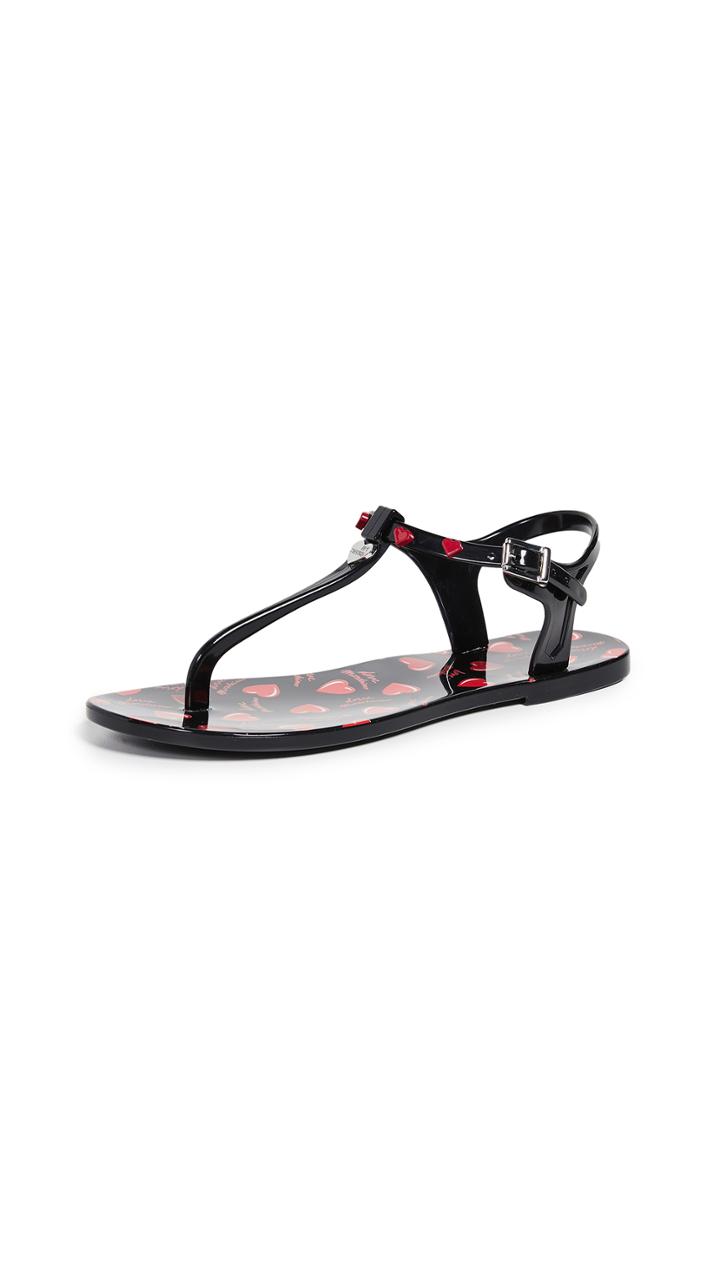 Moschino Love Moschino Heart Thong Sandals
