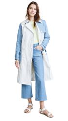 Ei8htdreams Kensington Denim Block Trench Coat