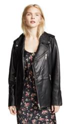 J Brand Eden Maxi Moto Jacket