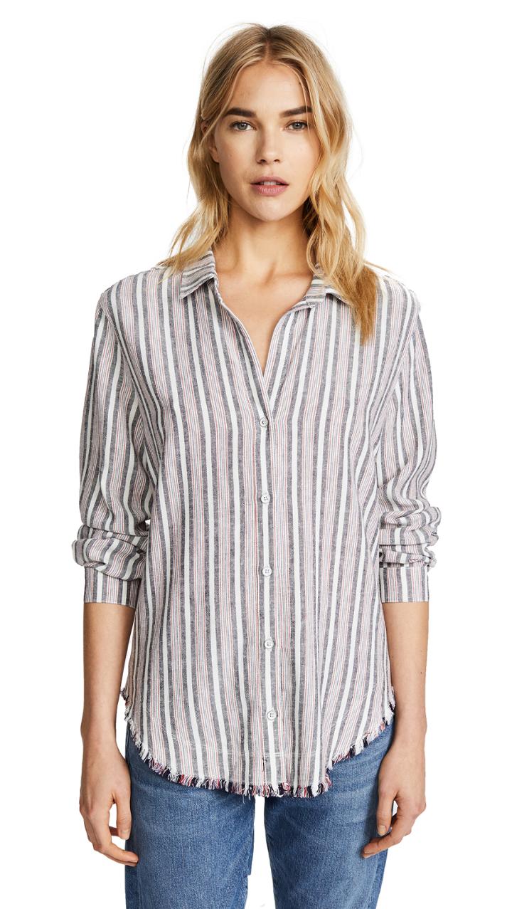 Bella Dahl Fray Hem Shirt