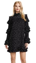 Frame Diamond Ruffle Dress