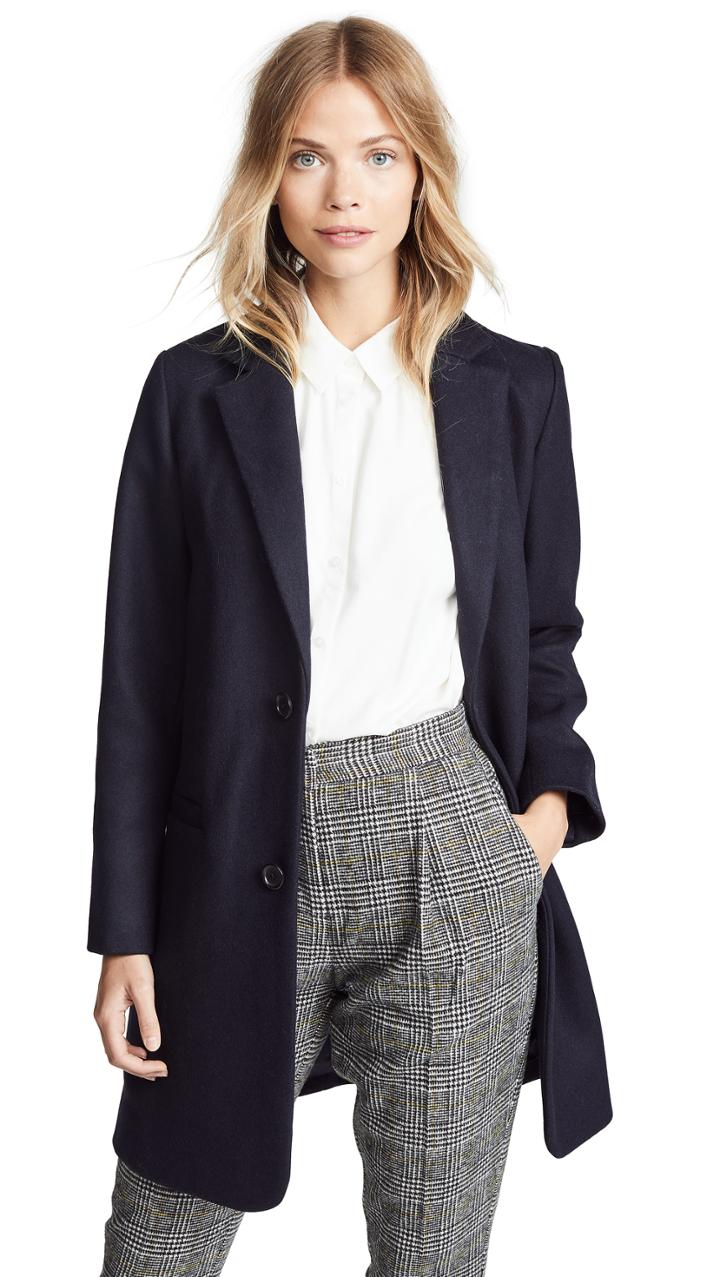 A P C Carver Coat
