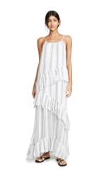 Atm Anthony Thomas Melillo Gauze Ruffle Slip Dress