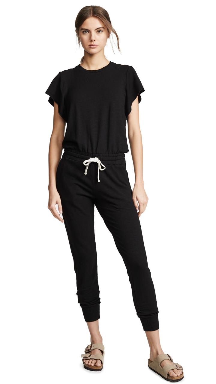 Monrow Supersoft Cap Sleeve Jumpsuit