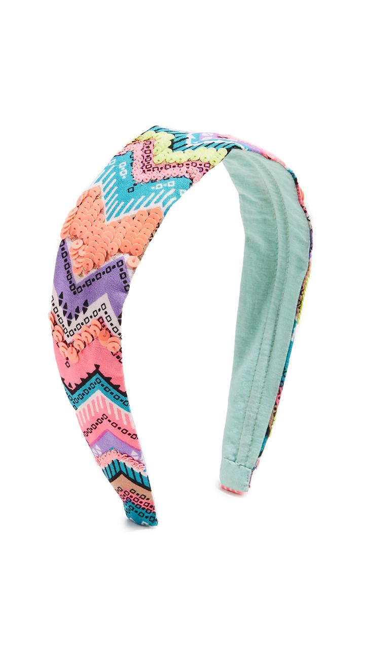 Namjosh Neon Ikat Pring Headband