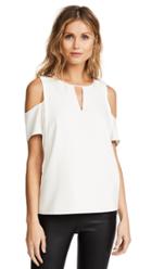 Cooper Ella Short Sleeve Cold Shoulder Blouse