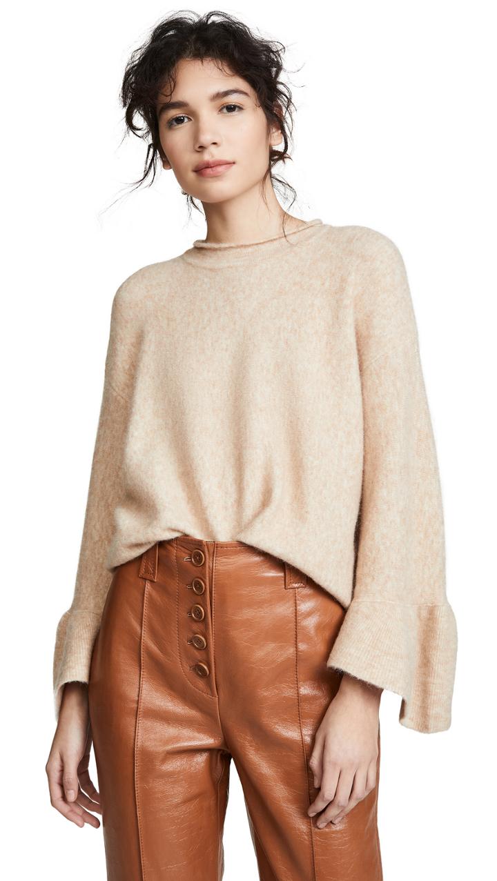 3 1 Phillip Lim Ruffle Cuff Pullover