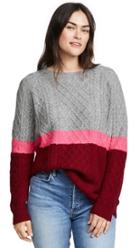 Jumper 1234 3 Color Aran Cashmere Sweater