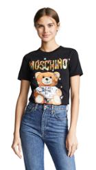 Moschino Christmas Lights Bear T Shirt