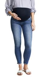 Paige Maternity Verdugo Frayed Ankle Jeans