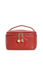 What Goes Around Comes Around Chanel Red Caviar Vanity Mini Tote
