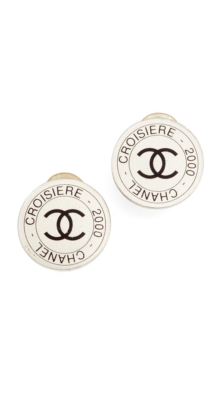What Goes Around Comes Around Chanel Croisiere Clip On Earrings Previously Owned 