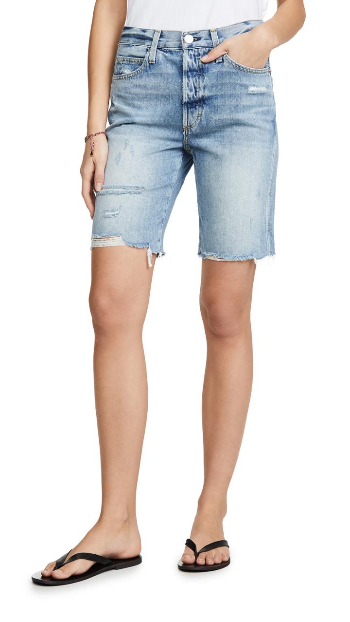 Amo Long Loverboy Cut Off Shorts