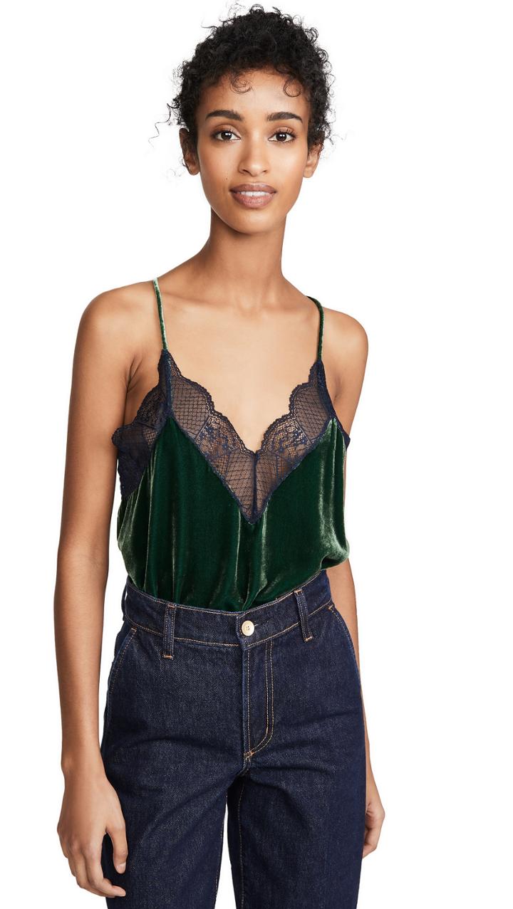 Zadig Voltaire Christy Velvet Top