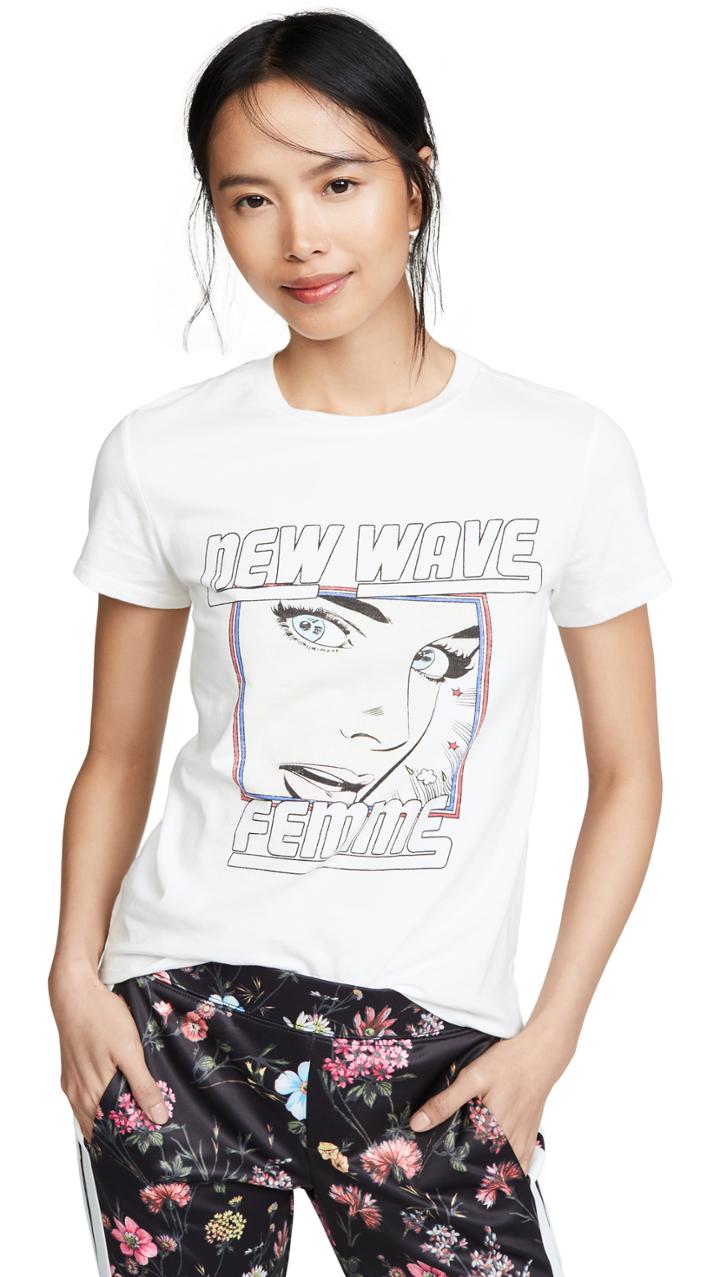 Pam Gela New Wave Logo Tee