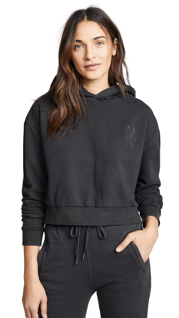 Ksubi No Dollar Cropped Hoodie