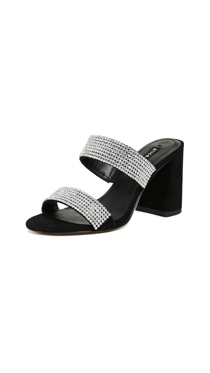Alice Olivia Laleah Double Strap Sandals