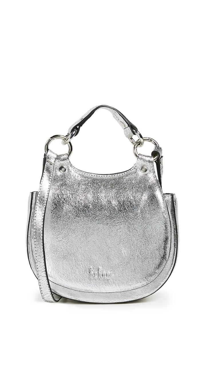 Behno Tilda Mini Metallic Saddle Bag