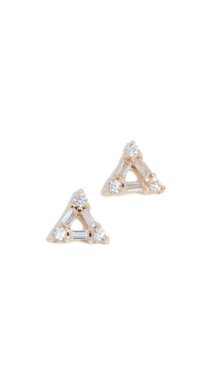 Shashi Trilogy Stud Earrings