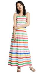 Mira Mikati Striped Sleeveless Dress