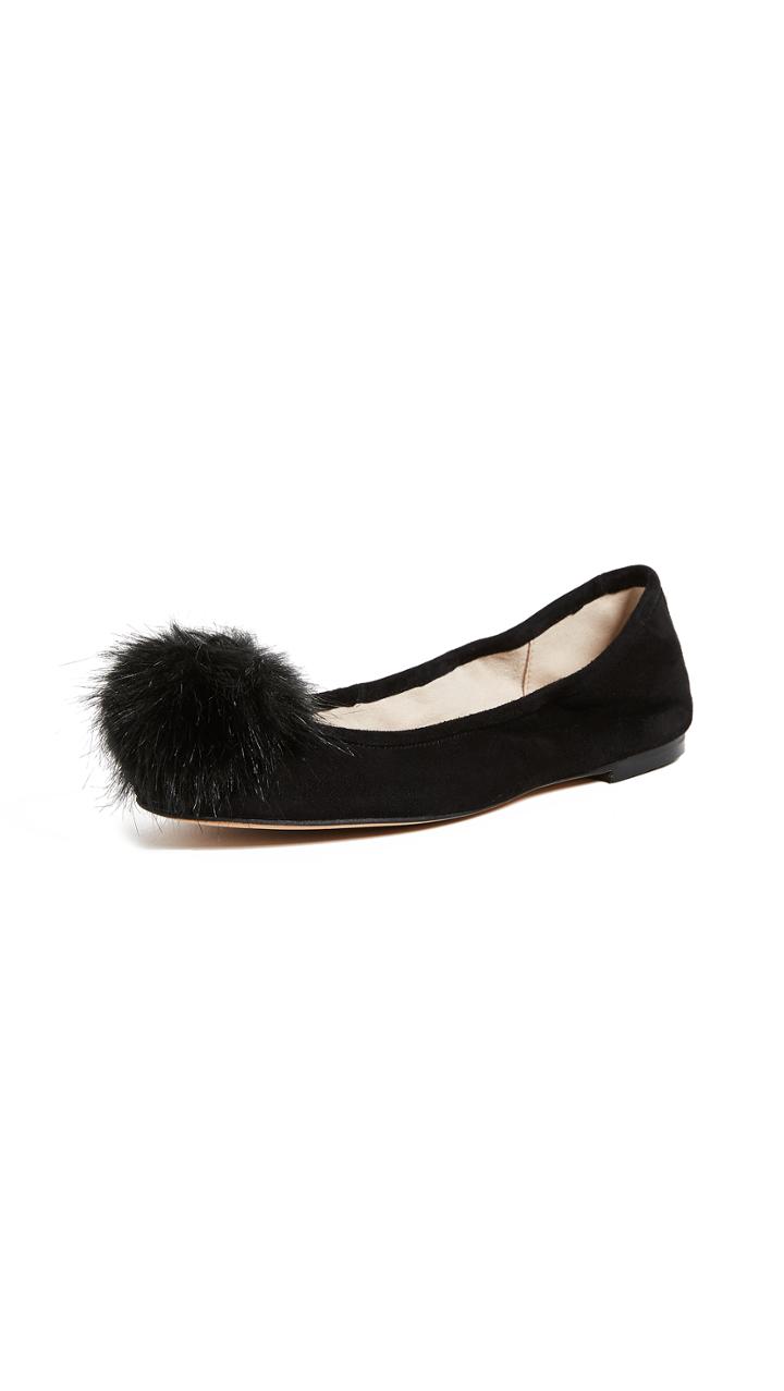 Sam Edelman Farina Pom Ballet Flats