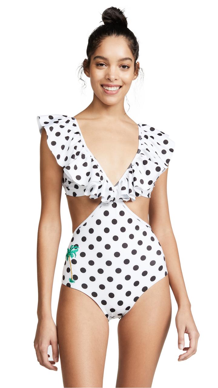 Palmacea Polka Jungle One Piece Swimsuit