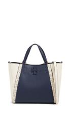 Tory Burch Mcgraw Brogue Small Caryall Tote