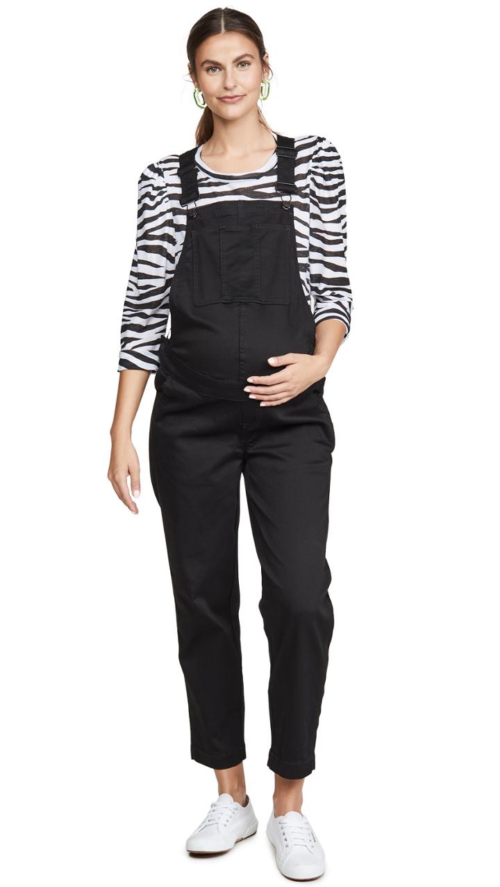 Madewell Maternity Straight Leg Overalls