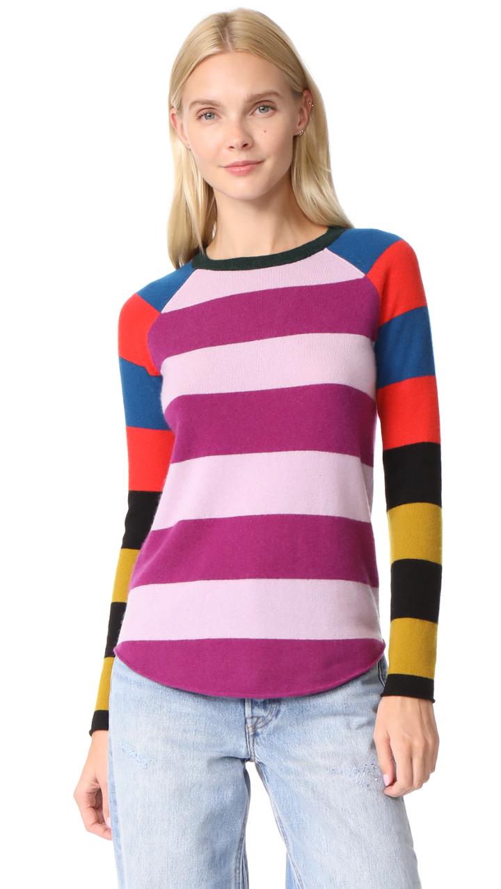 Replica Los Angeles Stripe Block Intarsia Long Sleeve