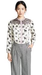 La Prestic Ouiston Love Multi Button Down Shirt