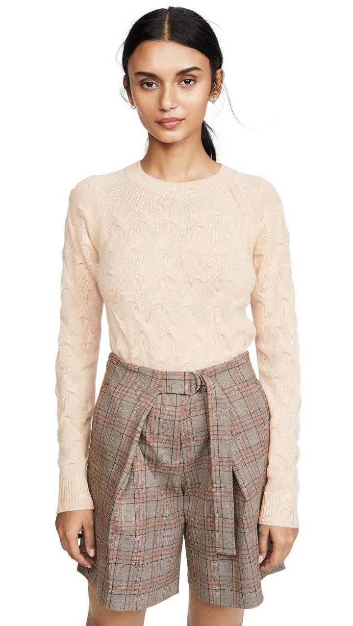 Theory Tucked Cashmere Sweater