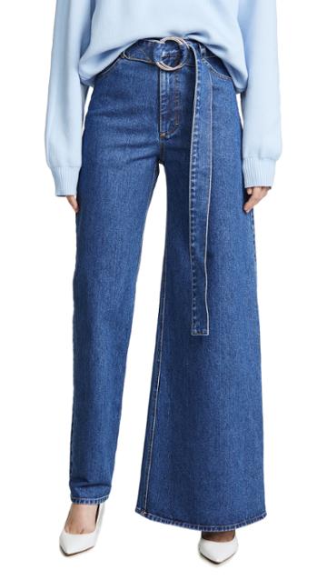 Ksenia Schnaider Asymmetrical Jeans