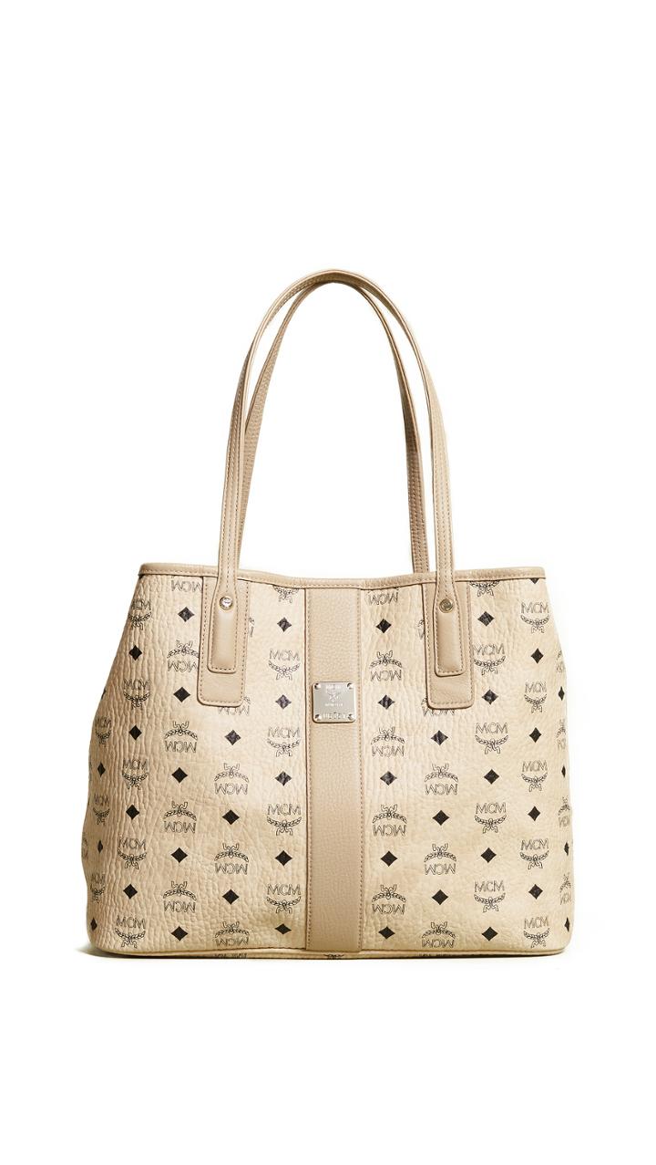 Mcm Medium Liz Shopper Tote