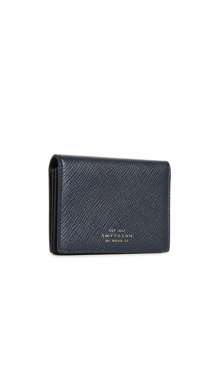 Smythson Panama Concertina Card Case